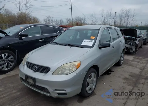 2003 Toyota Matrix Standard из США, поврежденный, VIN 2T1KR32E93C079042